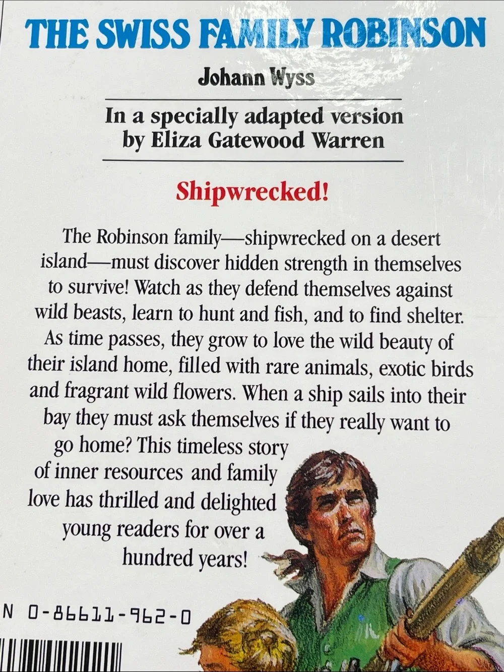 Book: the Swiss family Robinson by Johann Wyss